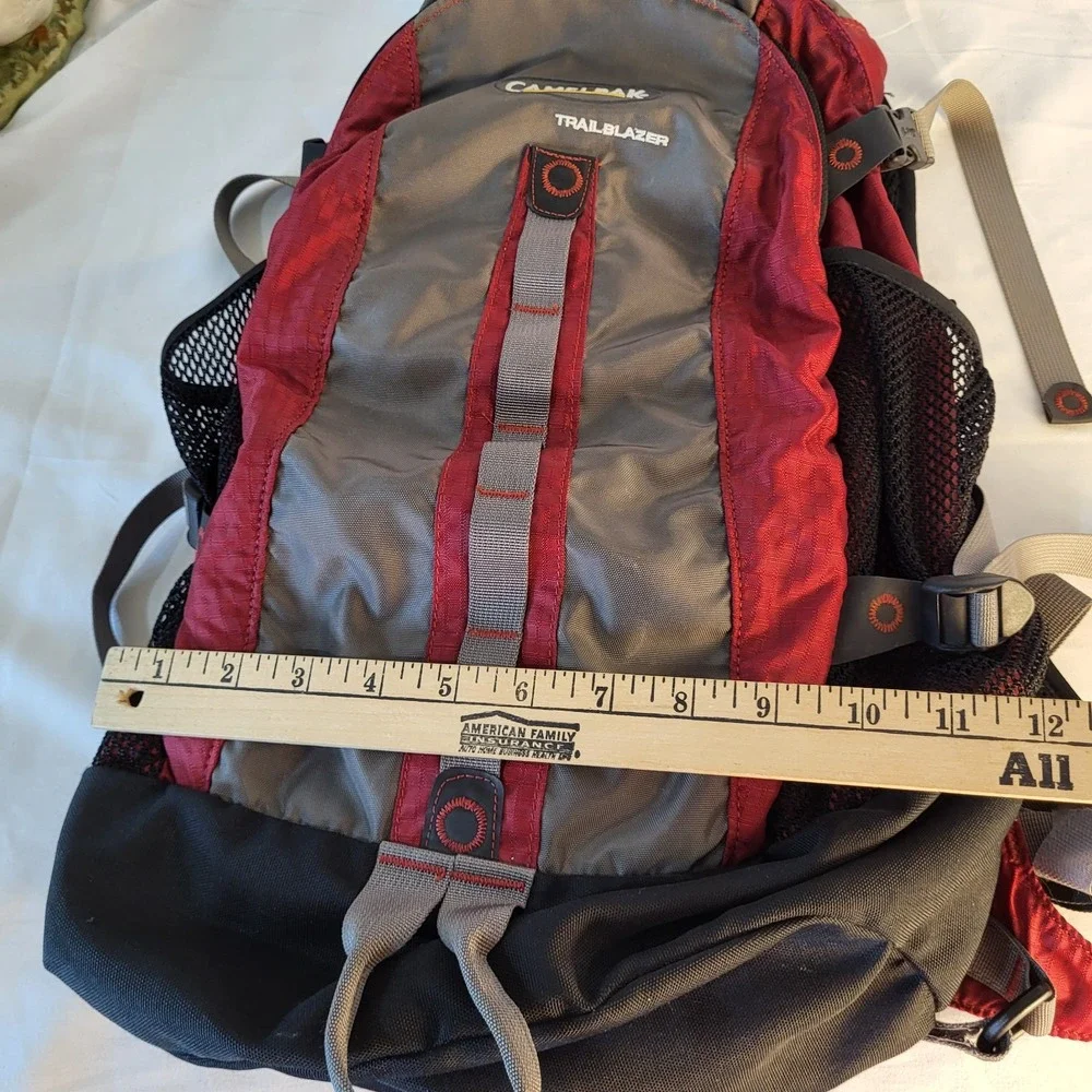 Camelbak Trailblazer Hydration Pack Red/Grey - No Bladder, Pack Only